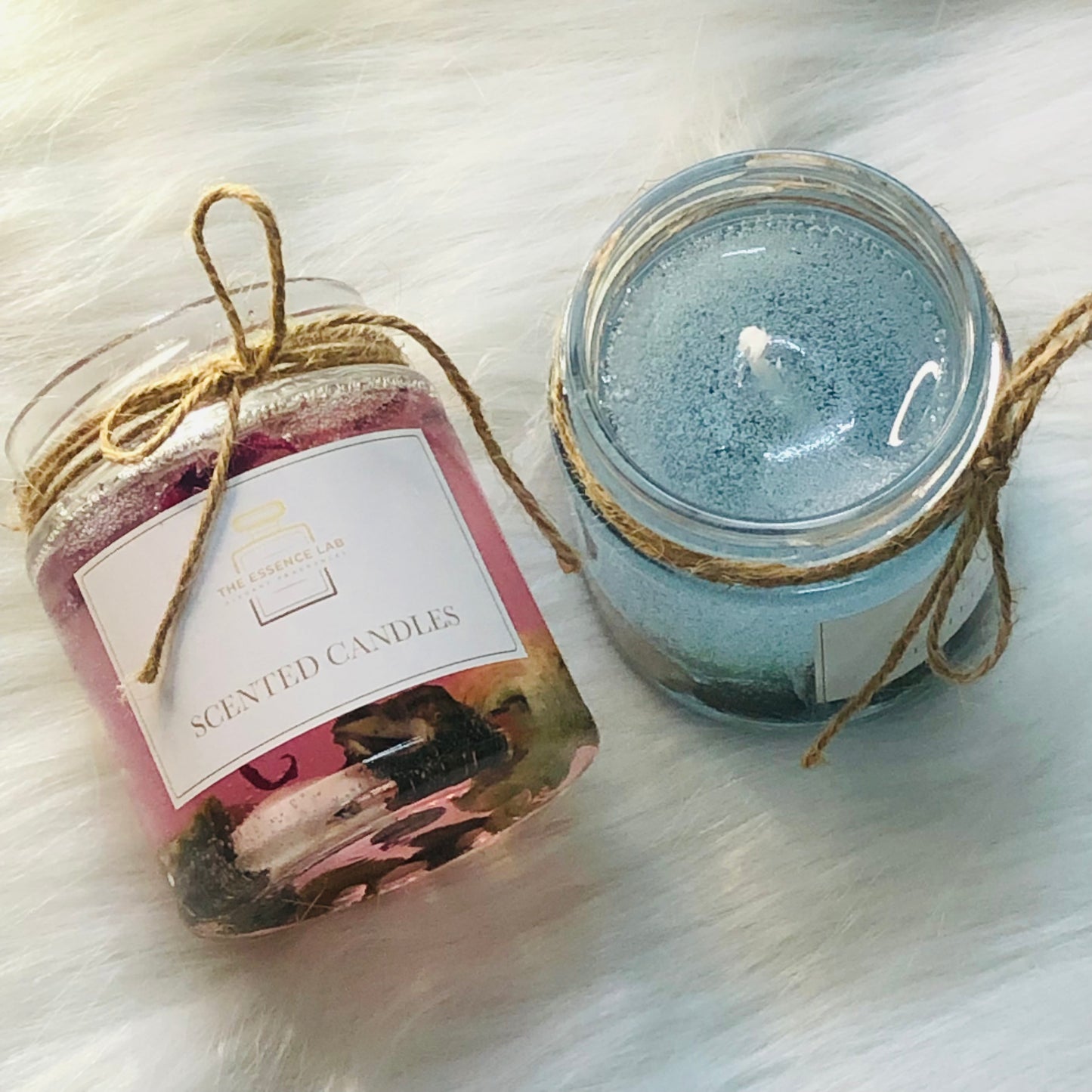 Gel Wax Candle Jar