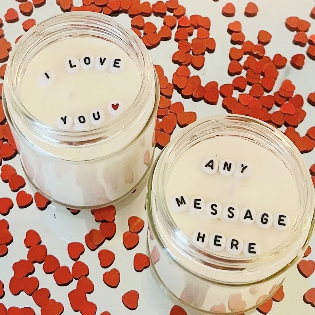 Secret Message Candle Jar