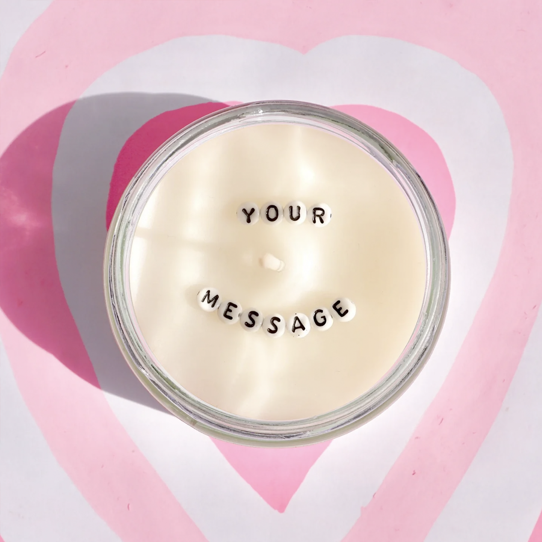 Secret Message Candle Jar