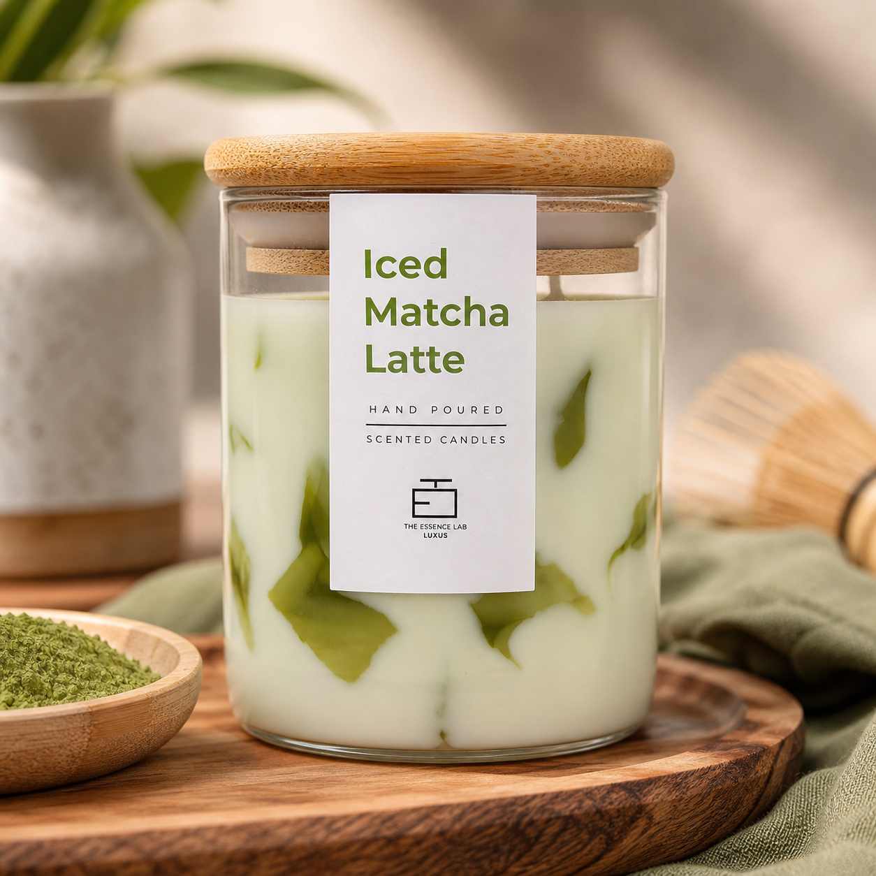 Iced Matcha Latte Scented Candle