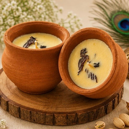 Matka Kulfi Candle | Janmashtami Special
